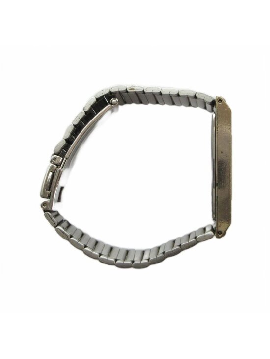 Saint Laurent Yves 4 Watch Quartz Square Logo Silver main image 6
